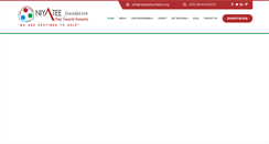 Desktop Screenshot of niyateefoundation.org